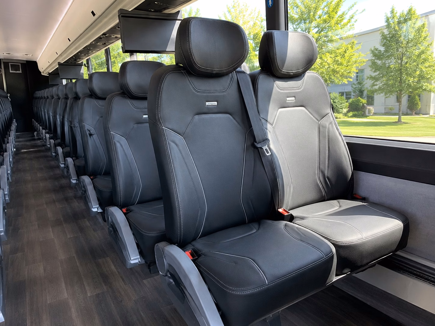 las vegas motor speedway race day shuttle bus rentals