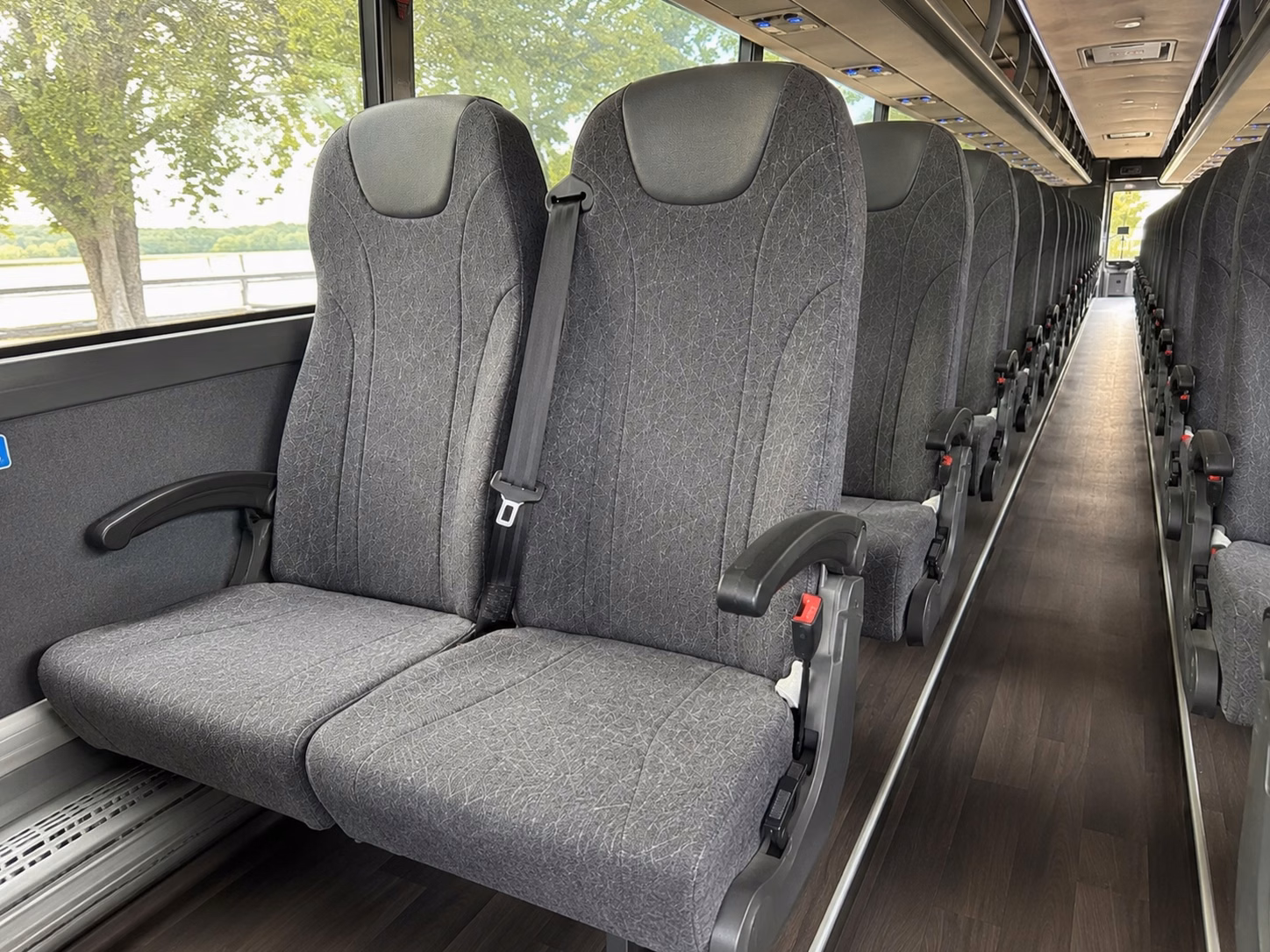 one bus rental handles airport pickups hotel shuttles and reception drop offs all weekend long