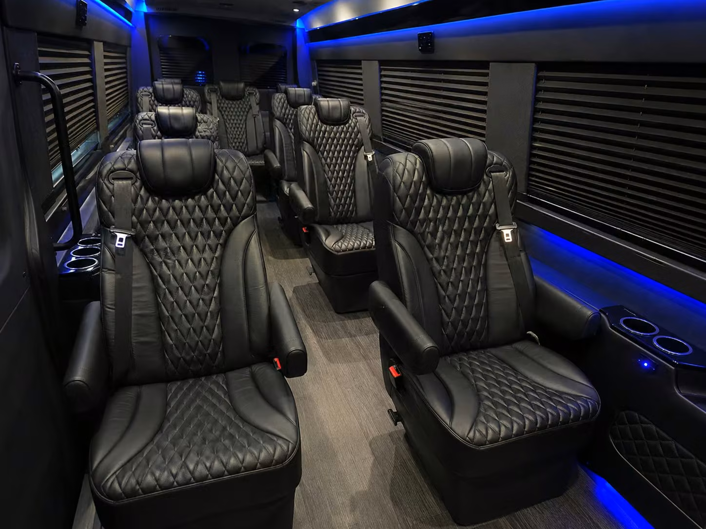 sprinter van with driver interior