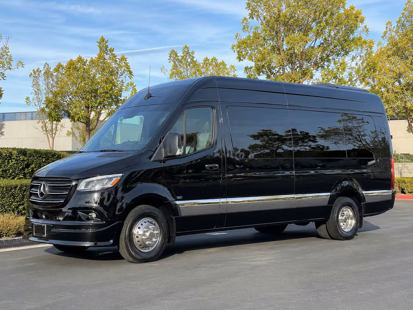 sprinter van with driver